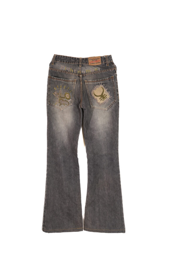 5R3A2955 Vintage Faded Bootcut Denim – Archive Wash