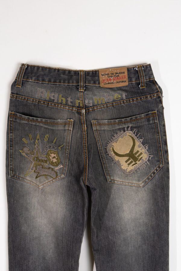 5R3A2957 Vintage Faded Bootcut Denim – Archive Wash