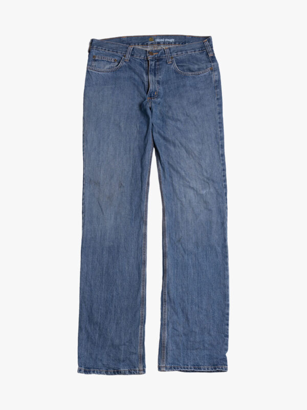 Carhartt Men’s Relaxed Straight Denim Jeans – Light Blue