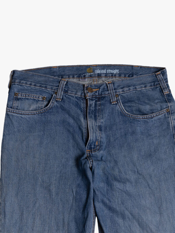 Carhartt Men’s Relaxed Straight Denim Jeans – Light Blue