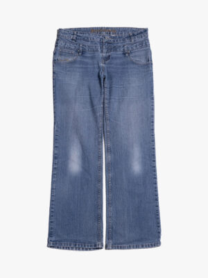 Blue Boyfriend Fit Denim Jeans – Light Wash