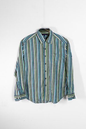 Retro Multi-Stripe Statement Shirt