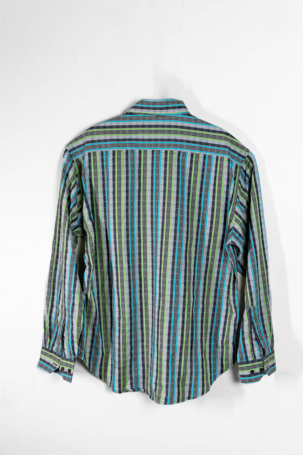 Retro Multi-Stripe Statement Shirt