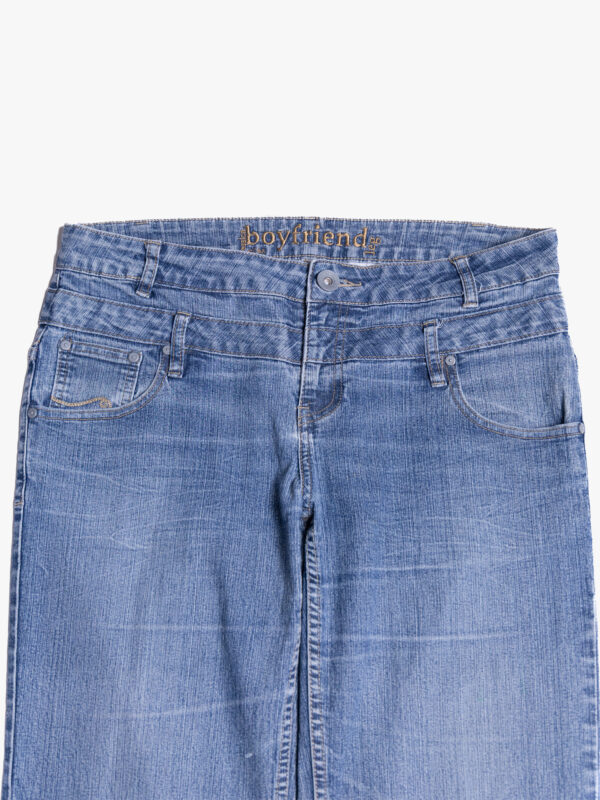 byfrnd leg 2 Blue Boyfriend Fit Denim Jeans – Light Wash