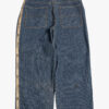 eminem d 3 Vintage Stripe Panel Wide Leg Denim Jeans