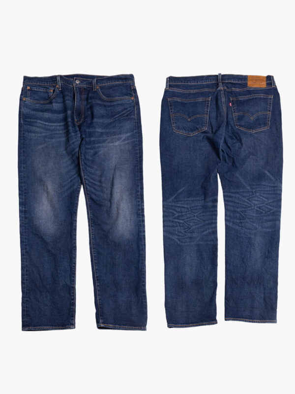 levis 1 Levi’s 502 Dark Blue Straight Fit Denim Jeans