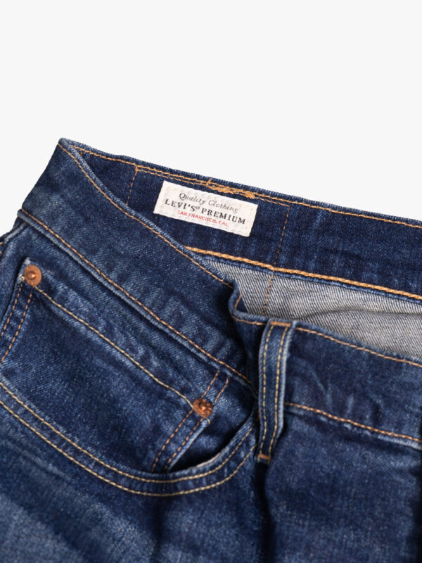 levis 1.2 Levi’s 502 Dark Blue Straight Fit Denim Jeans