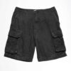 Black Cargo Shorts