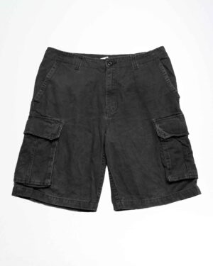 Black Cargo Shorts