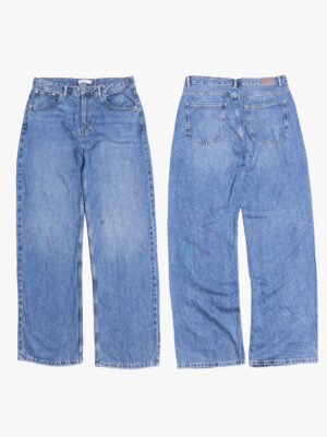 Pull&Bear Light Blue Straight Fit Denim Jeans