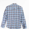 retro 3 Vintage Blue & Brown Plaid Utility Shirt