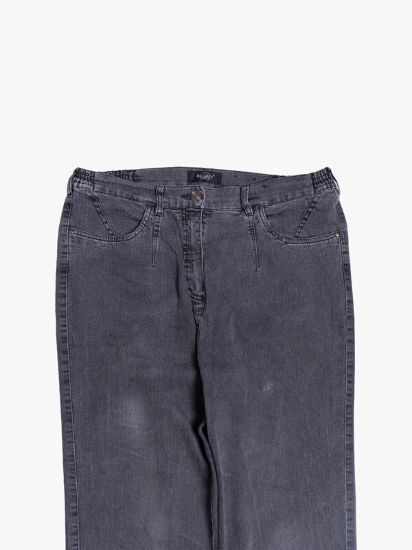 un5.2 women Charcoal Grey Straight Fit Denim Jeans