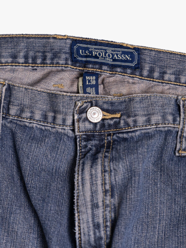 usp 2 U.S. Polo Assn. Men’s Light Blue Straight Fit Denim Jeans