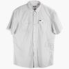 Kaporal White Short Sleeve Shirt – Minimal Cotton Casual Shirt