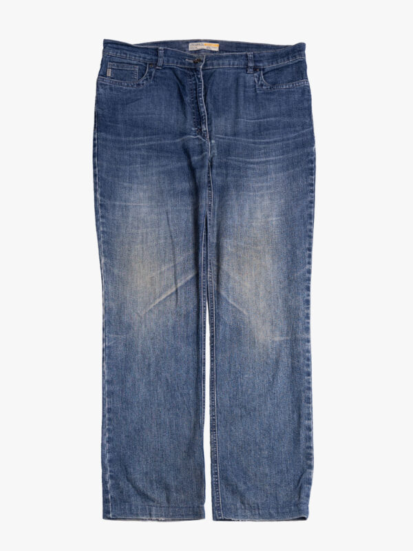 zerres 1 Zerres Dark Blue Straight Fit Denim Jeans