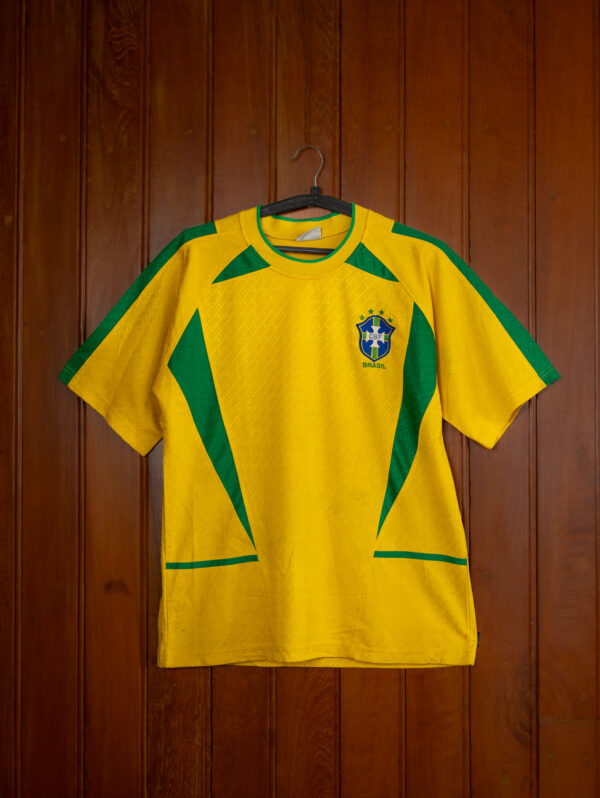 DSC03856-2 Brazil 2002 Era Football Jersey – Yellow/Green