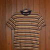 bp Bean Pole Sports Striped Knit T-Shirt – Brown Multi