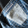 DSC03917 Nautica Check Short Sleeve Shirt – Blue
