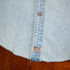 DSC03933 Levi's Light Wash Denim Shirt- Upcycled