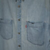 DSC03934 Levi's Light Wash Denim Shirt- Upcycled