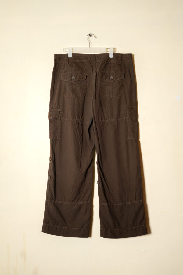 DSC03957 Vintage Brown Utility Cargo Pants