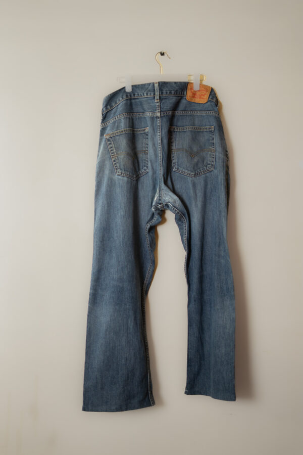 DSC03964 Levi's 512 Vintage Light Wash Straight Fit Jeans