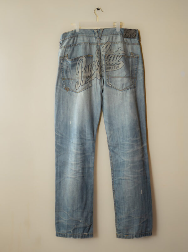 DSC03977 Sicko Nineteen Distressed Denim Jeans