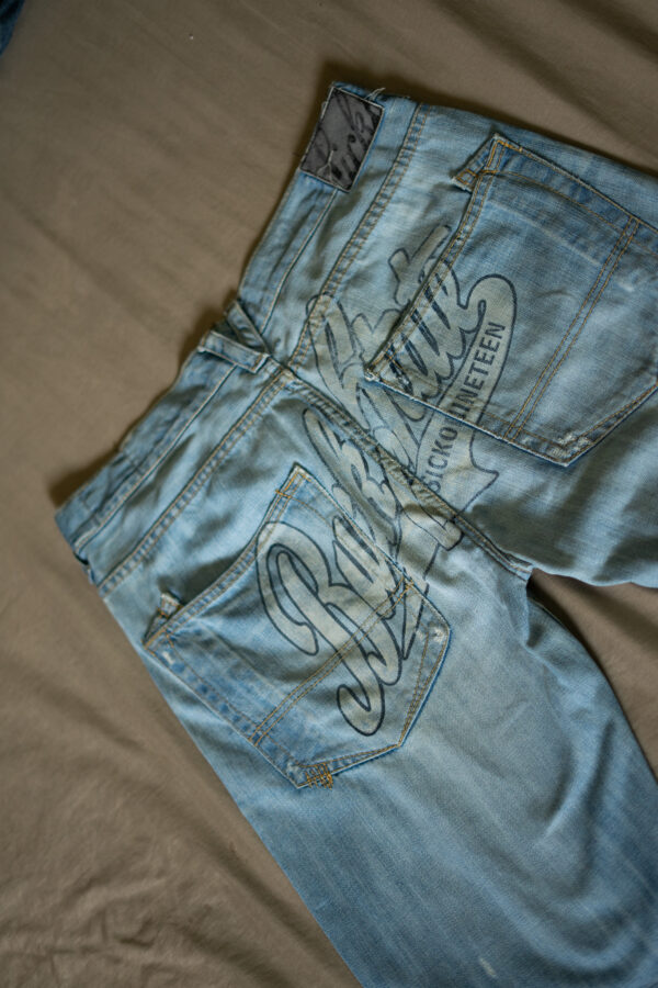 DSC03980 Sicko Nineteen Distressed Denim Jeans