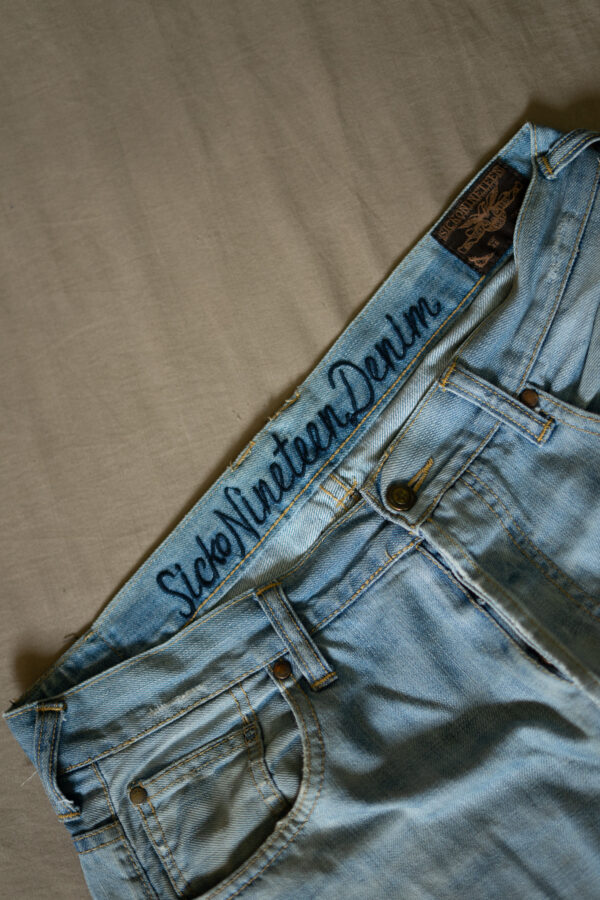 DSC03981 Sicko Nineteen Distressed Denim Jeans