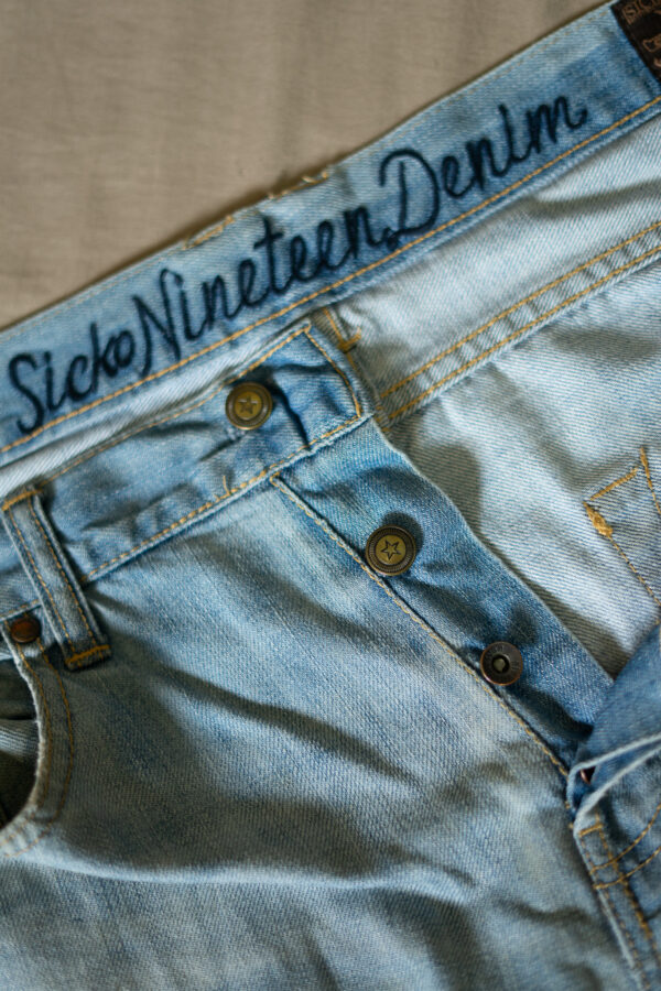 DSC03984 Sicko Nineteen Distressed Denim Jeans