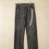 Y2K Embroidered Panel Denim Jeans