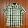 DSC04134 Denim Original Green Plaid Utility Shirt