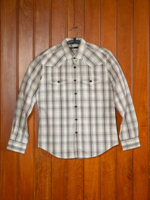 DSC04146 Basic House Monochrome Plaid Shirt