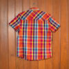 DSC04164 B.C.R Multicolor Plaid Short Sleeve Shirt