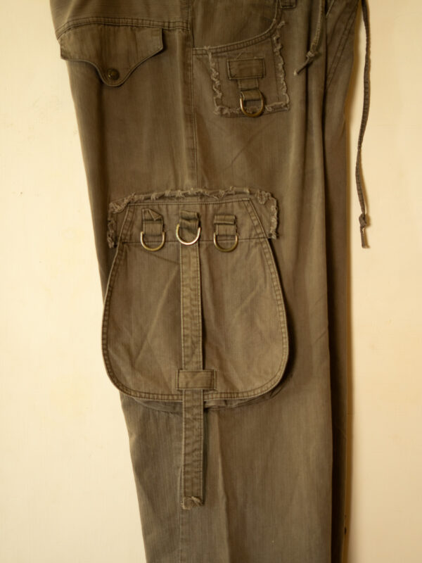 DSC04268 R&G Multi-Pocket Utility Cargo Pants – Olive Brown
