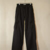 DSC04273 Pull&Bear Black Cargo Pants
