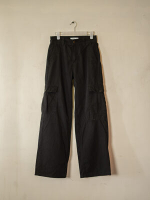 Pull&Bear Black Cargo Pants