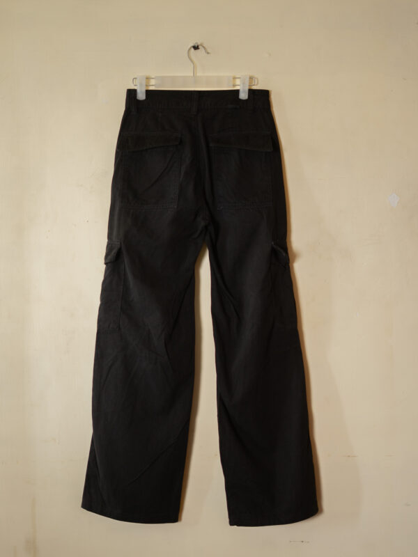 DSC04276 Pull&Bear Black Cargo Pants